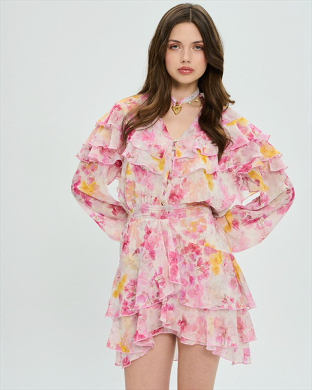 Project soma bougainvillea dress am153015-null