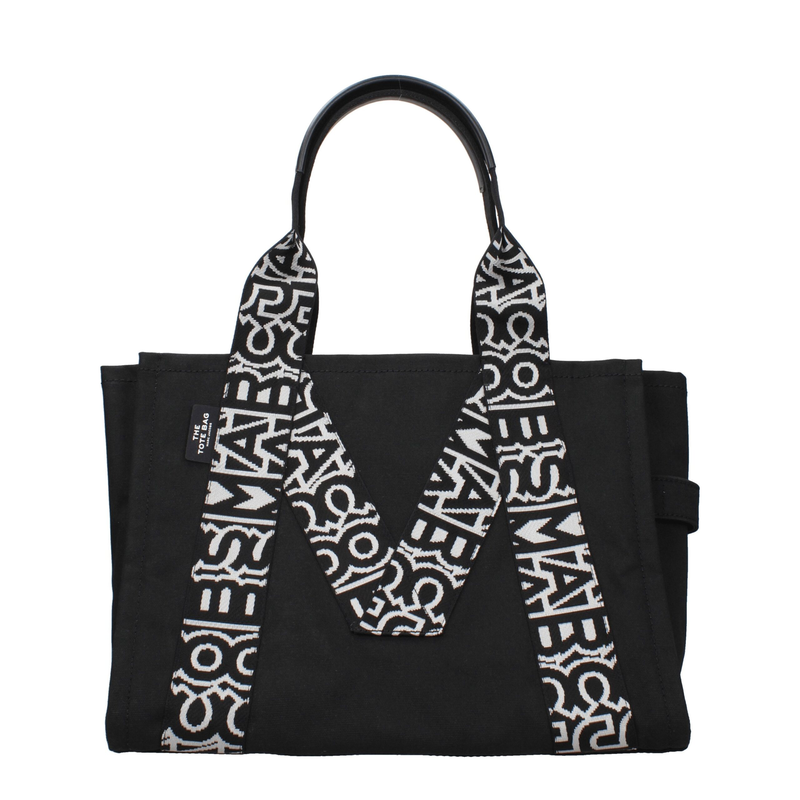 Black fabric shoulder bag-null