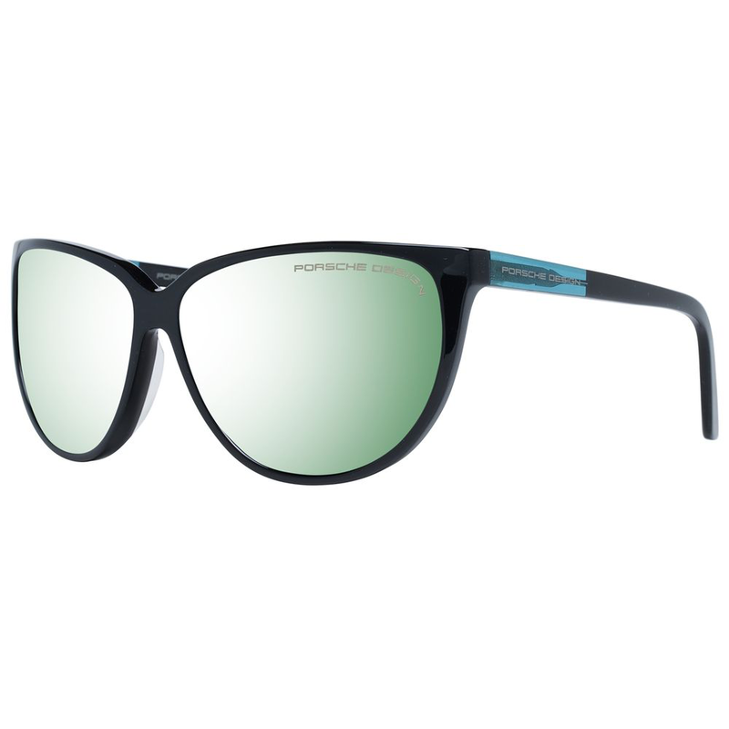 Black acetate sunglasses-null