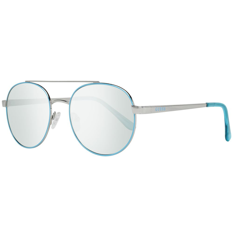 Turquoise metal sunglasses-null