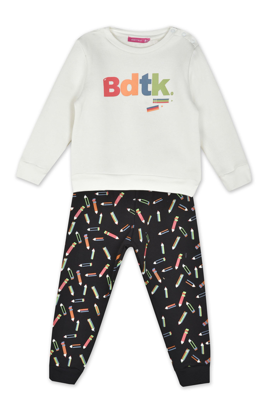 Bdtk infants set: crewneck & jogger image number null