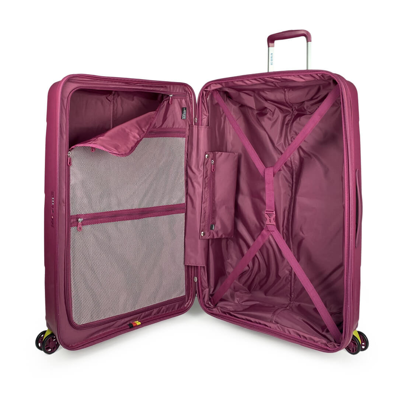 Bg berlin - zip² xlarge size (4 wheel), double security zipper, 80cm/30in luggage / suitcase image number null