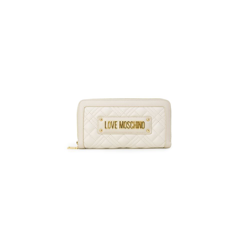Beige polyethylene wallet-null