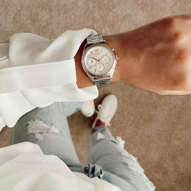 Mvmt getaway cape silver silver watch-null