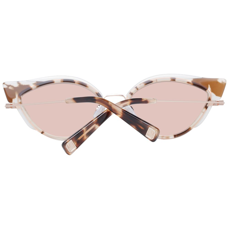 Brown metal & plastic sunglasses-null