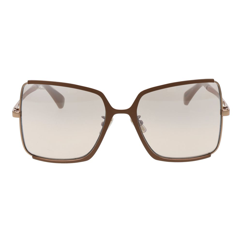 Brown metal sunglasses-null