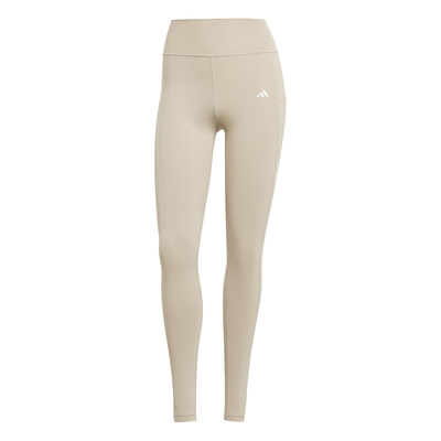 Adidas women's optime full-length leggings, Beige, medium