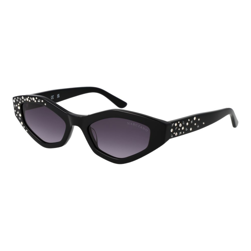 Black acetate sunglasses-null