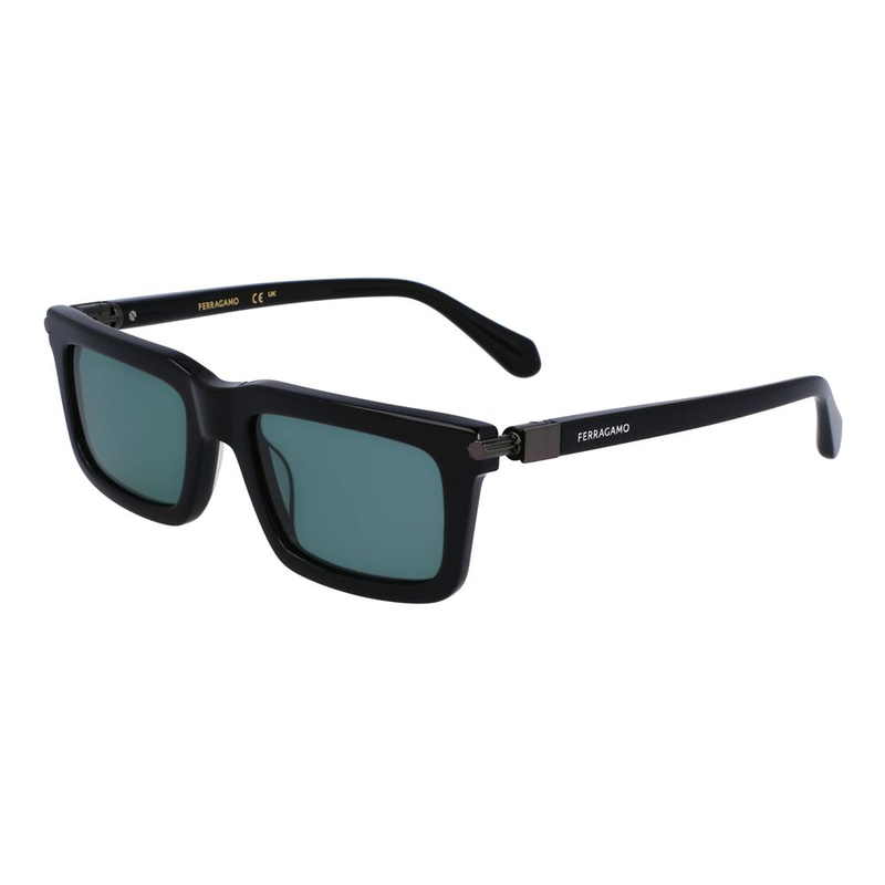 Black acetate sunglasses-null