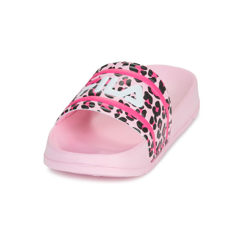 Fila morro bay pink leopard slides-null