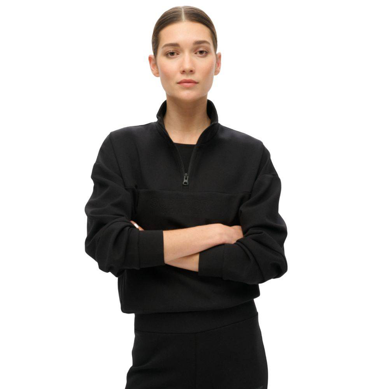 Sport tech relaxed half zip-null