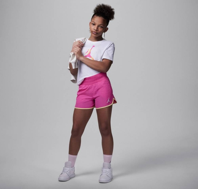 Girls jumpman high flying short-null