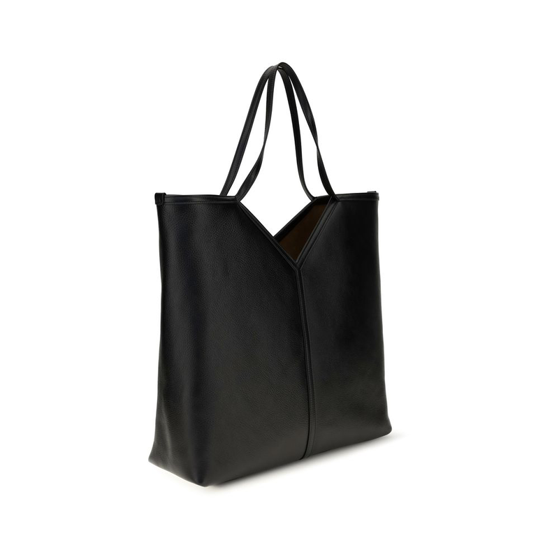 Black calf leather bos taurus shoulder bag-null