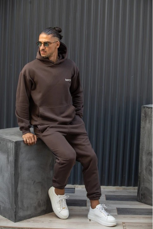 Henry over : wear back logo hoodie-null