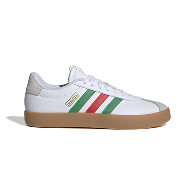 Adidas men's vl court 3.0 shoes, White, medium