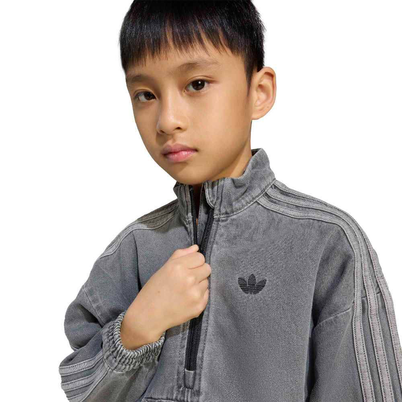 Adidas denim crew set-null