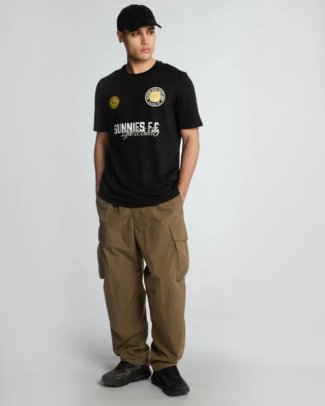 Sunnies fc graphic t-shirt z865 jet black-null