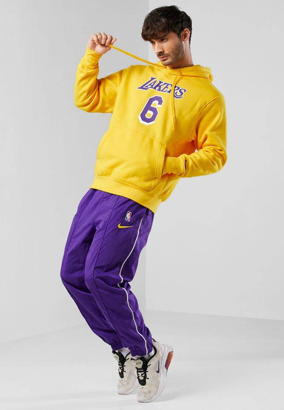 Product image: Nba la lakers lebron james fleece hoodie-null
