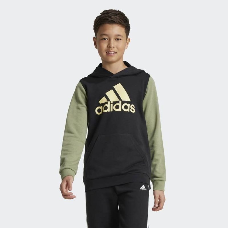Junior big logo color block hoodie-null