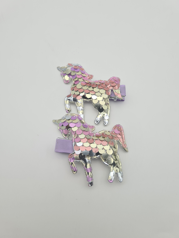 Children hair accessories unicorn image number null