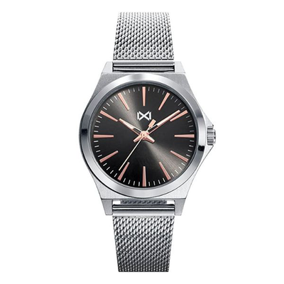 Mark maddox marina stainless steel watch bracelet woman marina mm, , medium