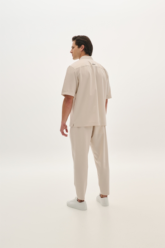 Product image: Pcoc s/s easywear stand up collar shirt-null