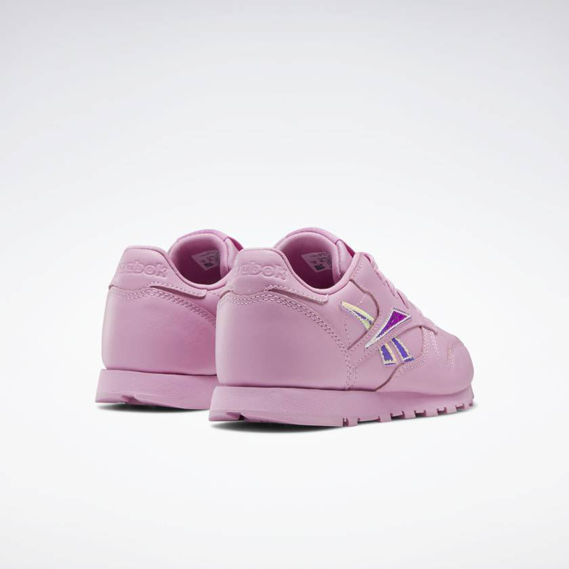 Classic leather girls shoes image number null