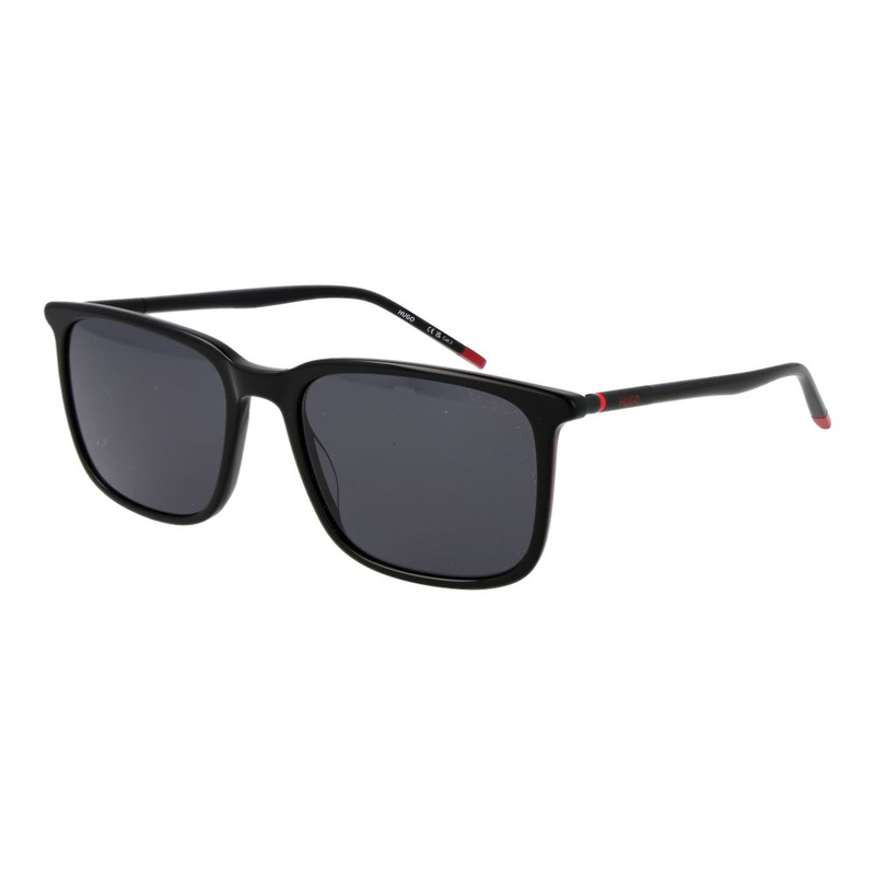 Black acetate sunglasses-null