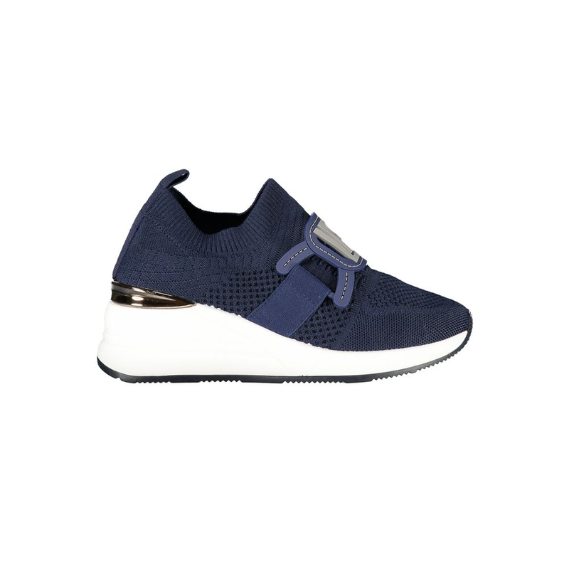 Blue polyester women sneaker-null