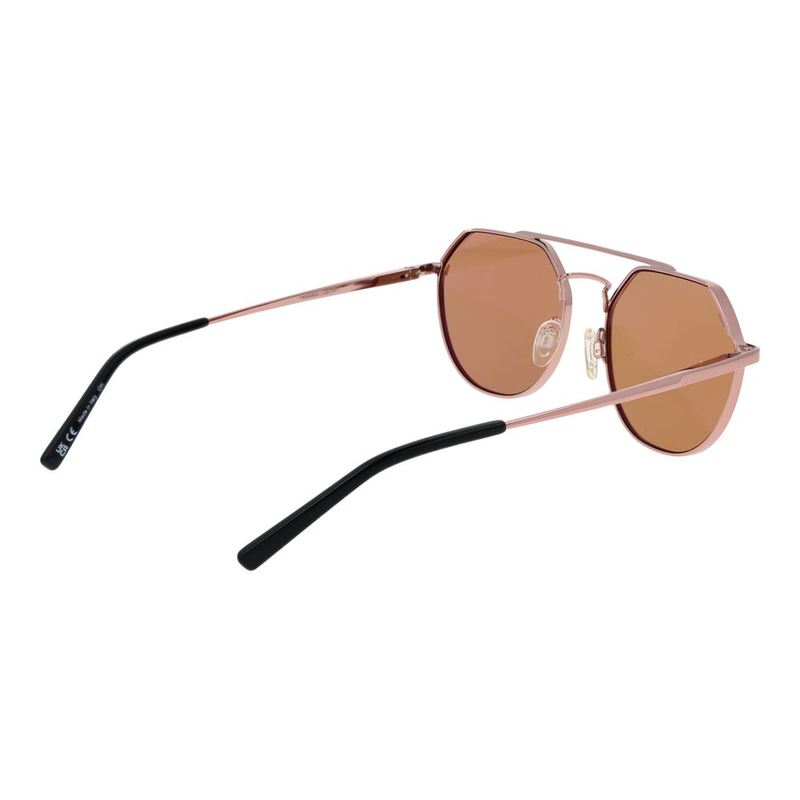Rose gold metal sunglasses-null