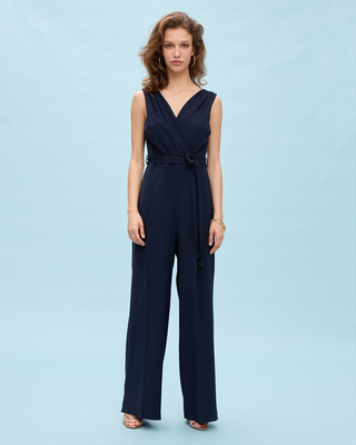 Jumpsuit sleeveless, Navy, medium