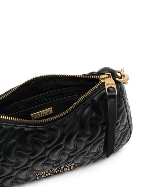 Versace jeans moon shape mini quilt bag with scarf-null