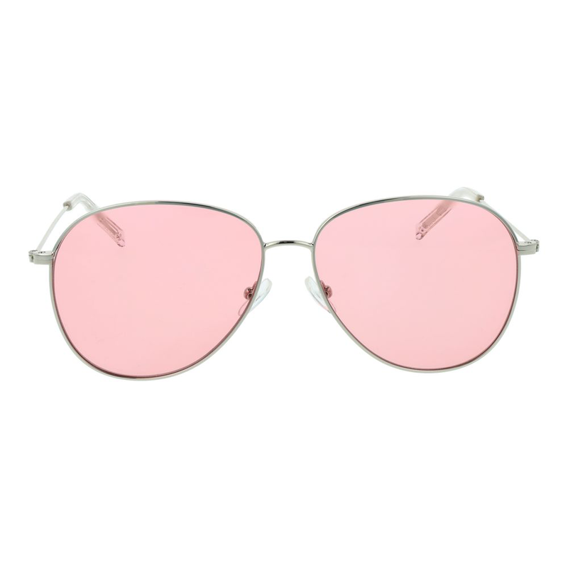 Silver metal sunglasses-null