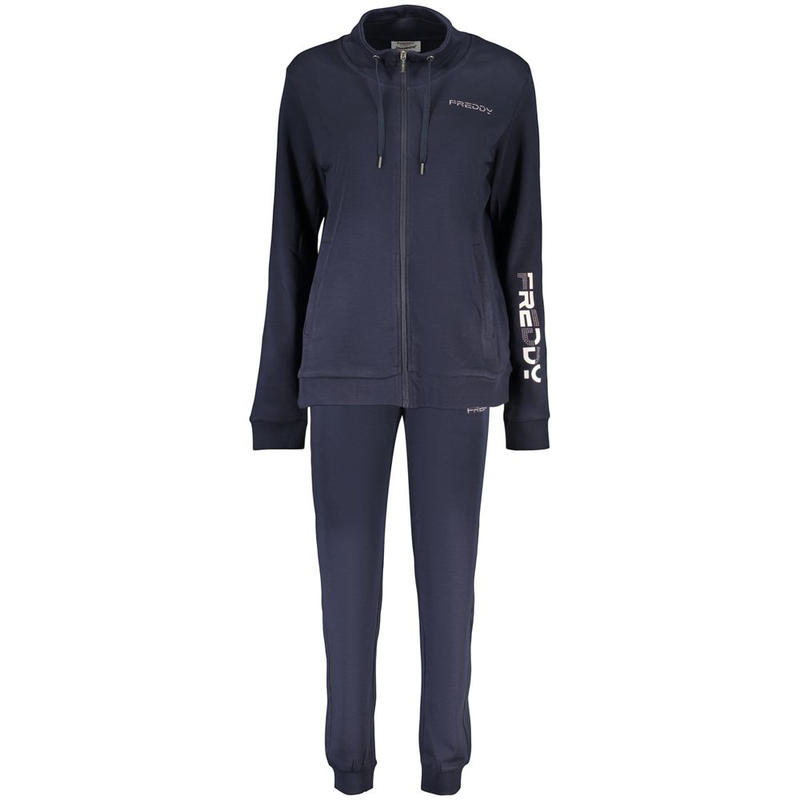 Blue cotton womens sweatshirt-null