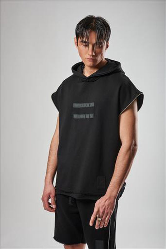 Xzeno premium hoodie with zip details-null