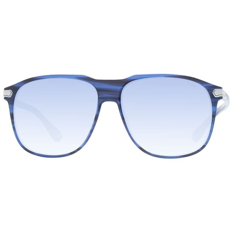 Blue plastic sunglasses-null
