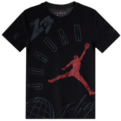 Jordan kids jdb jordan elements ss tee, Black, medium