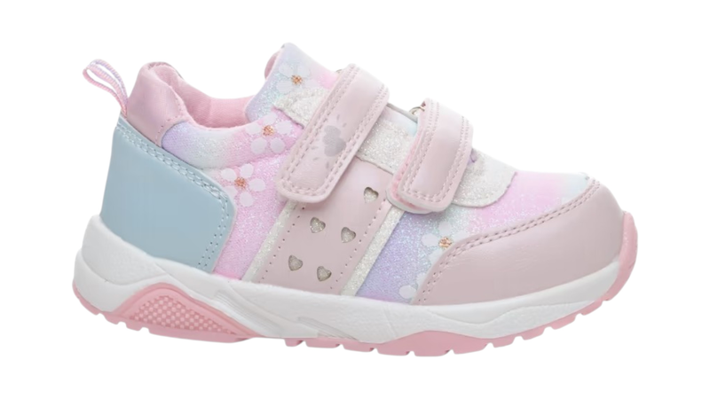 Girls glitter rainbow sneaker-null