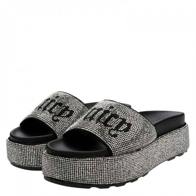 Product image: Juicy Couture dora diamante stacked sandal-null