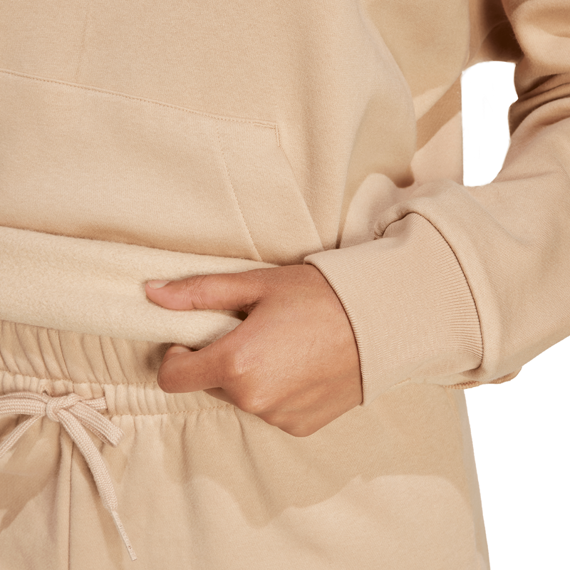 Adidas womens essentials small logo feel cozy hoodie-null