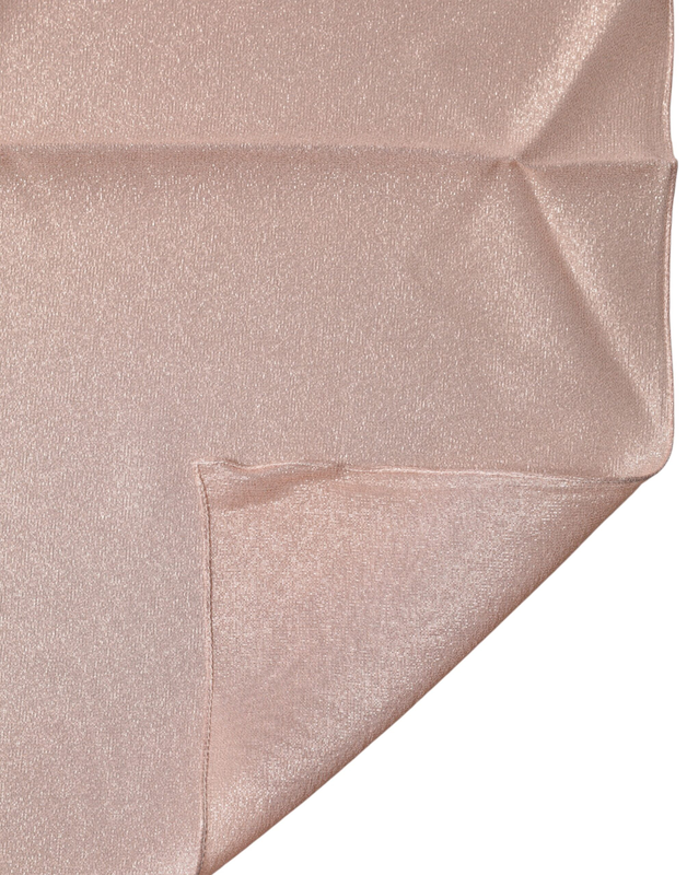 Light pink silk blend square foulard 87.5cm x86.5cm scarf-null