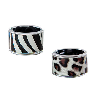 Horsetail buckle, Leopardd, medium