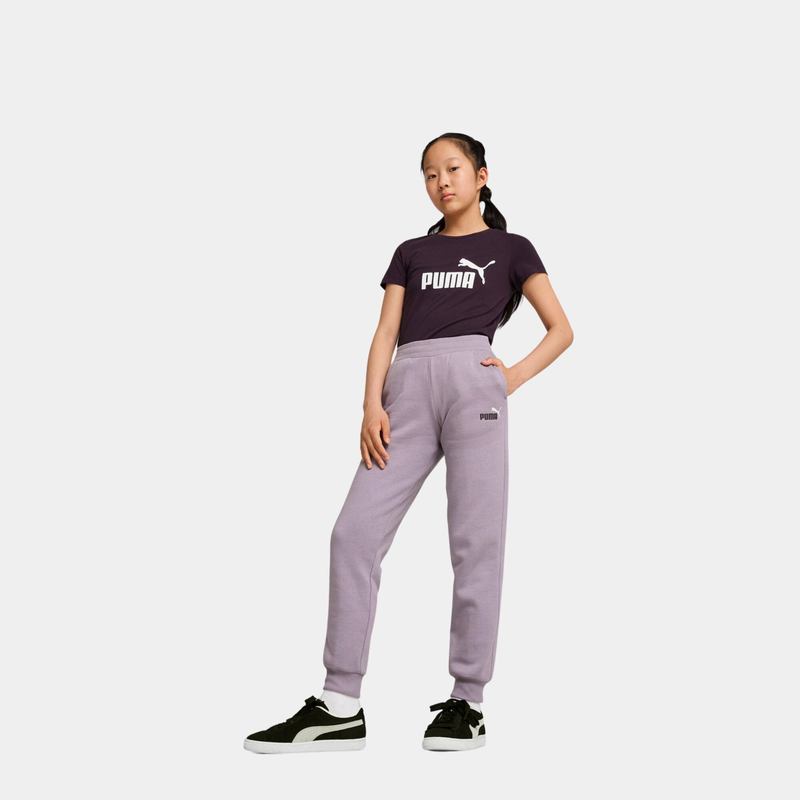 Girls ess+ logo sweatpants image number null