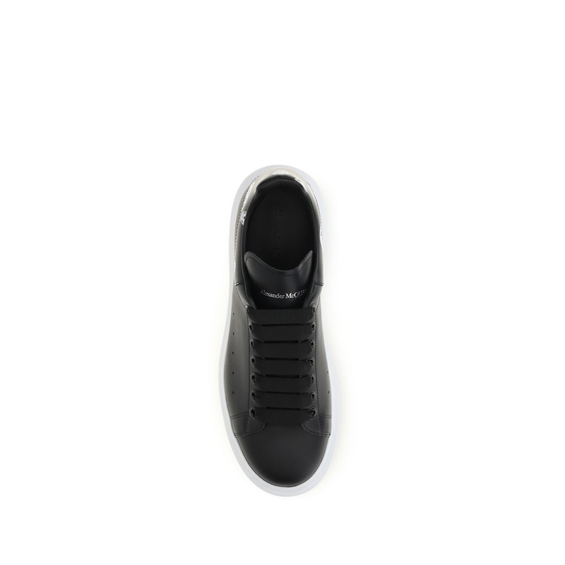 Black calf leather bos taurus chunky sneakers-null