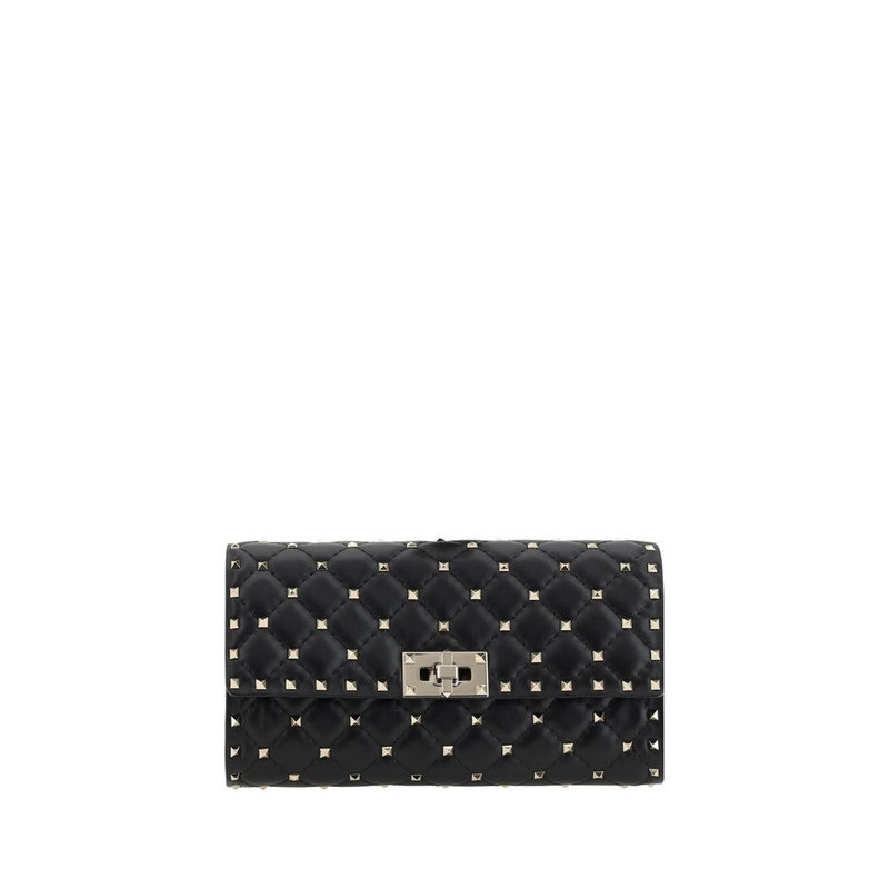 Black calf leather bos taurus shoulder bag-null