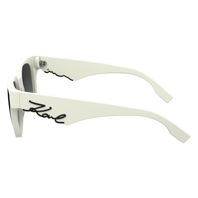 White acetate sunglasses-null