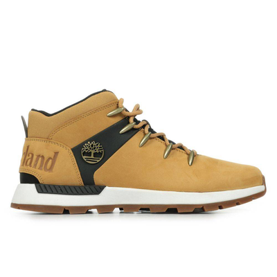 Sprint trekker mid lace up sneaker, Wheat / Black, medium
