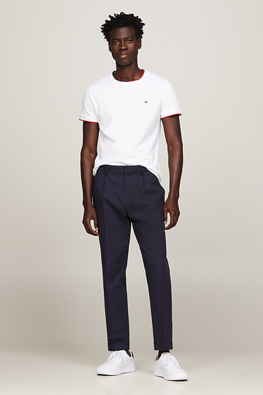 Rwb tipped pique tee-null