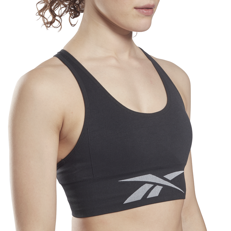 Reebok women workout ready seamless sports bra (gr9481) image number null
