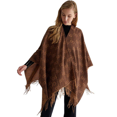 Liu Jo jacquard poncho